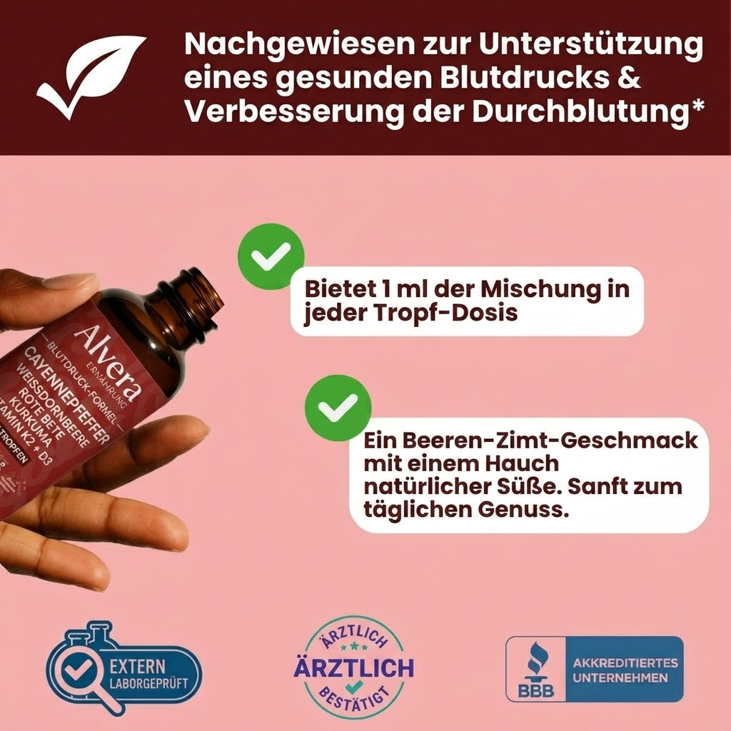Cayenne Durchblutungs-Blutdruck-Mischung
