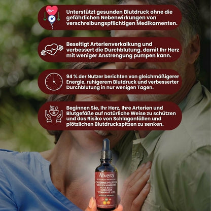 Cayenne Durchblutungs-Blutdruck-Mischung