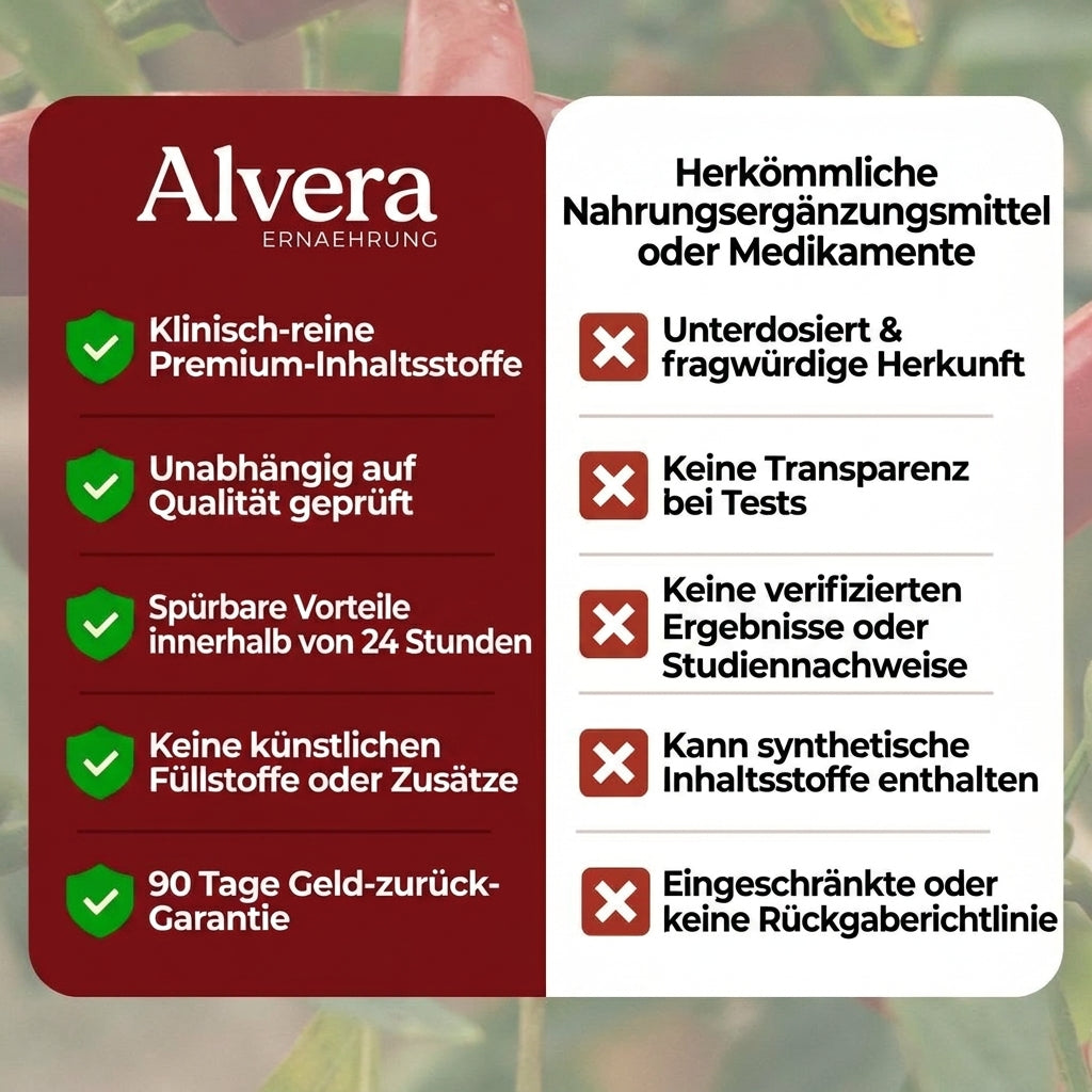 Cayenne Durchblutungs-Blutdruck-Mischung