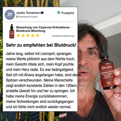 Cayenne Durchblutungs-Blutdruck-Mischung