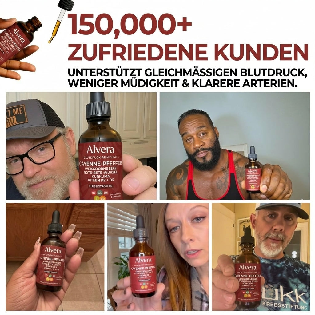 Cayenne Durchblutungs-Blutdruck-Mischung