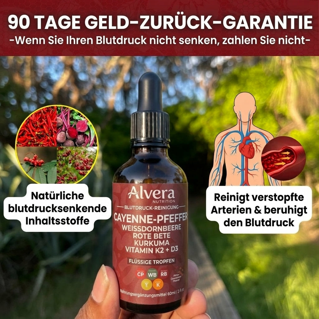 Cayenne Durchblutungs-Blutdruck-Mischung